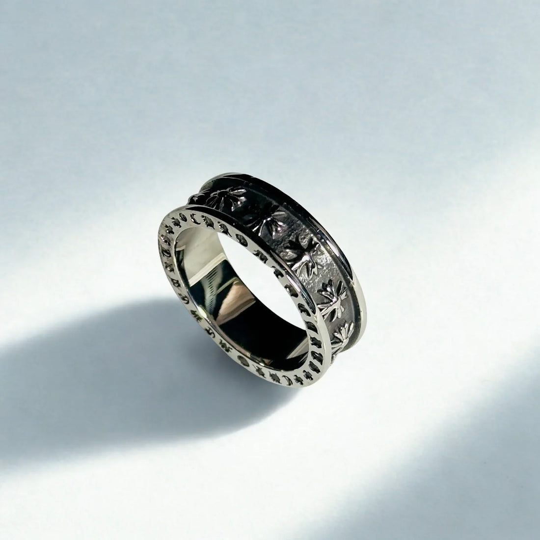 Black Men's Ring India | Axel Band Ring | Galaxy Alpha