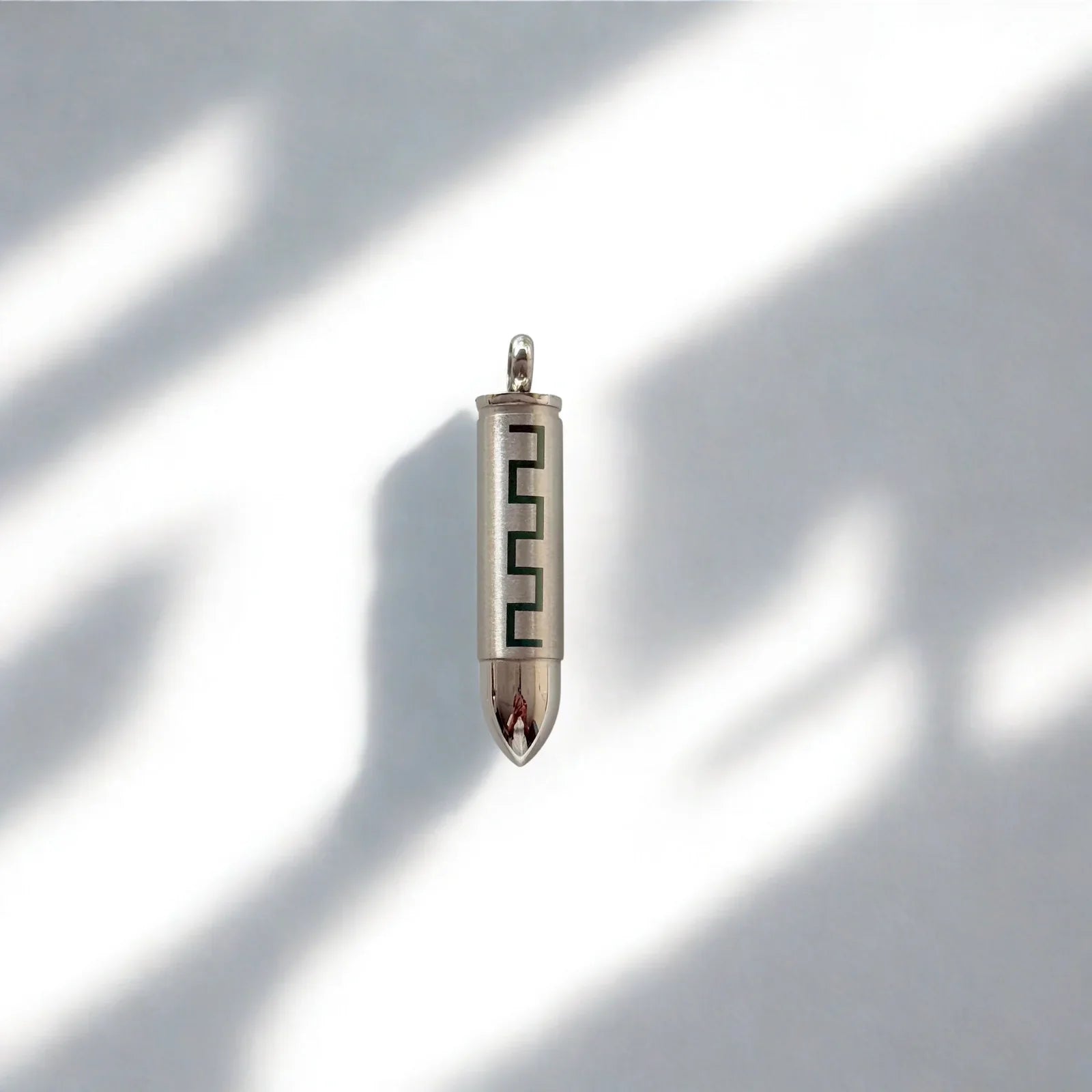 Classic Silver Pendant for Men India | Galaxy Alpha