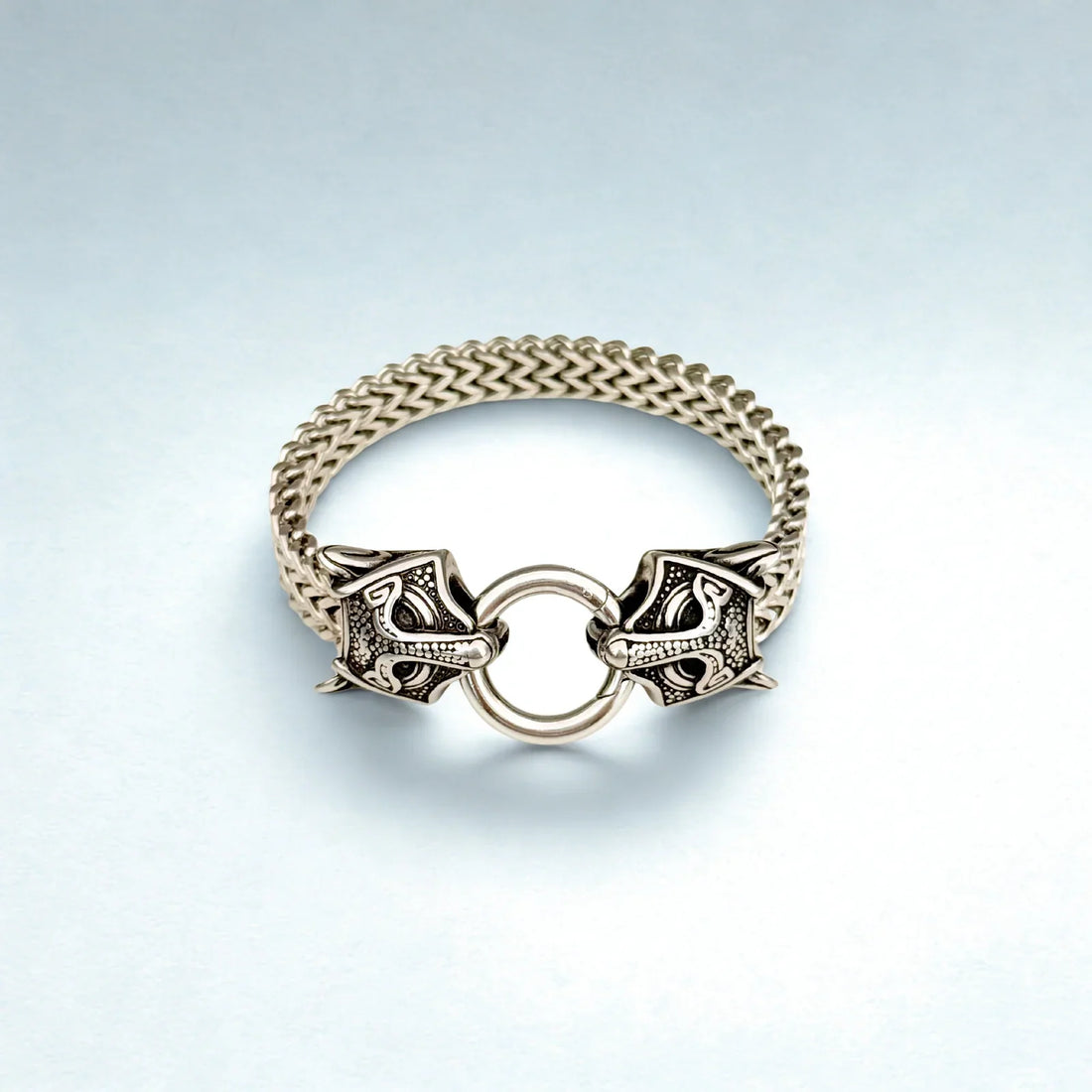 Bold Silver Bracelet for Men India | Spear Bracelet | Galaxy Alpha