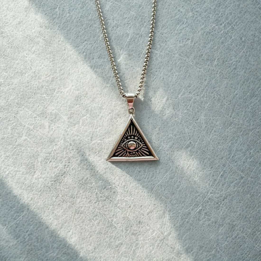Men's Silver Chain India | Illuminati Neck Chain | Galaxy Alpha