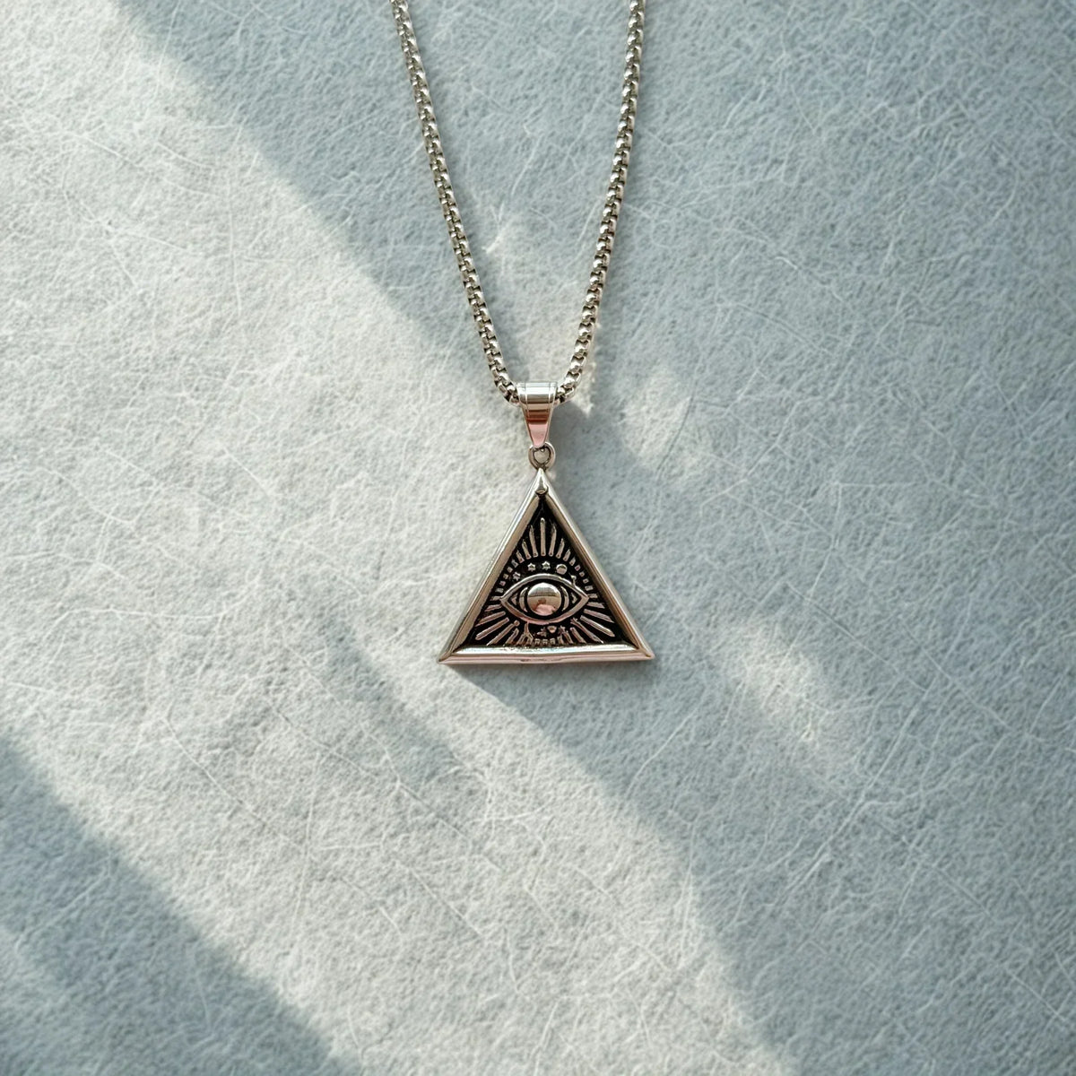 Men's Silver Chain India | Illuminati Neck Chain | Galaxy Alpha
