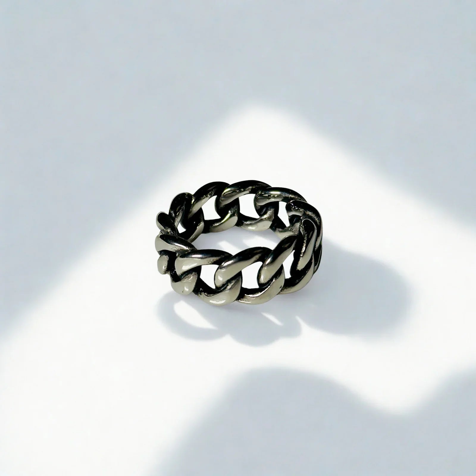 Silver Band Ring for Men India | Wren Band Ring | Galaxy Alpha
