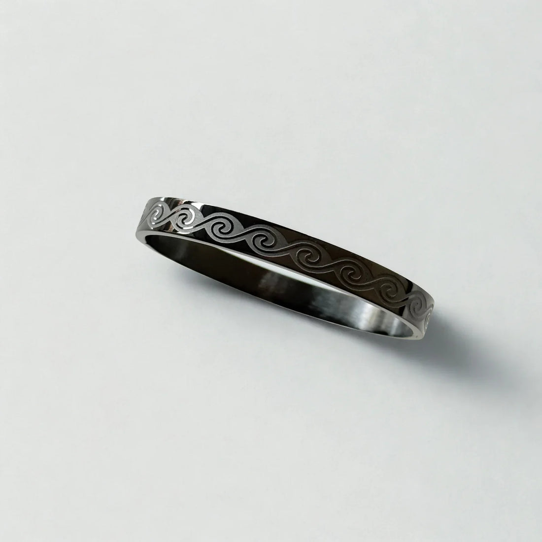 Men's Black Kada Bracelet - Thomas Kada | Galaxy Alpha