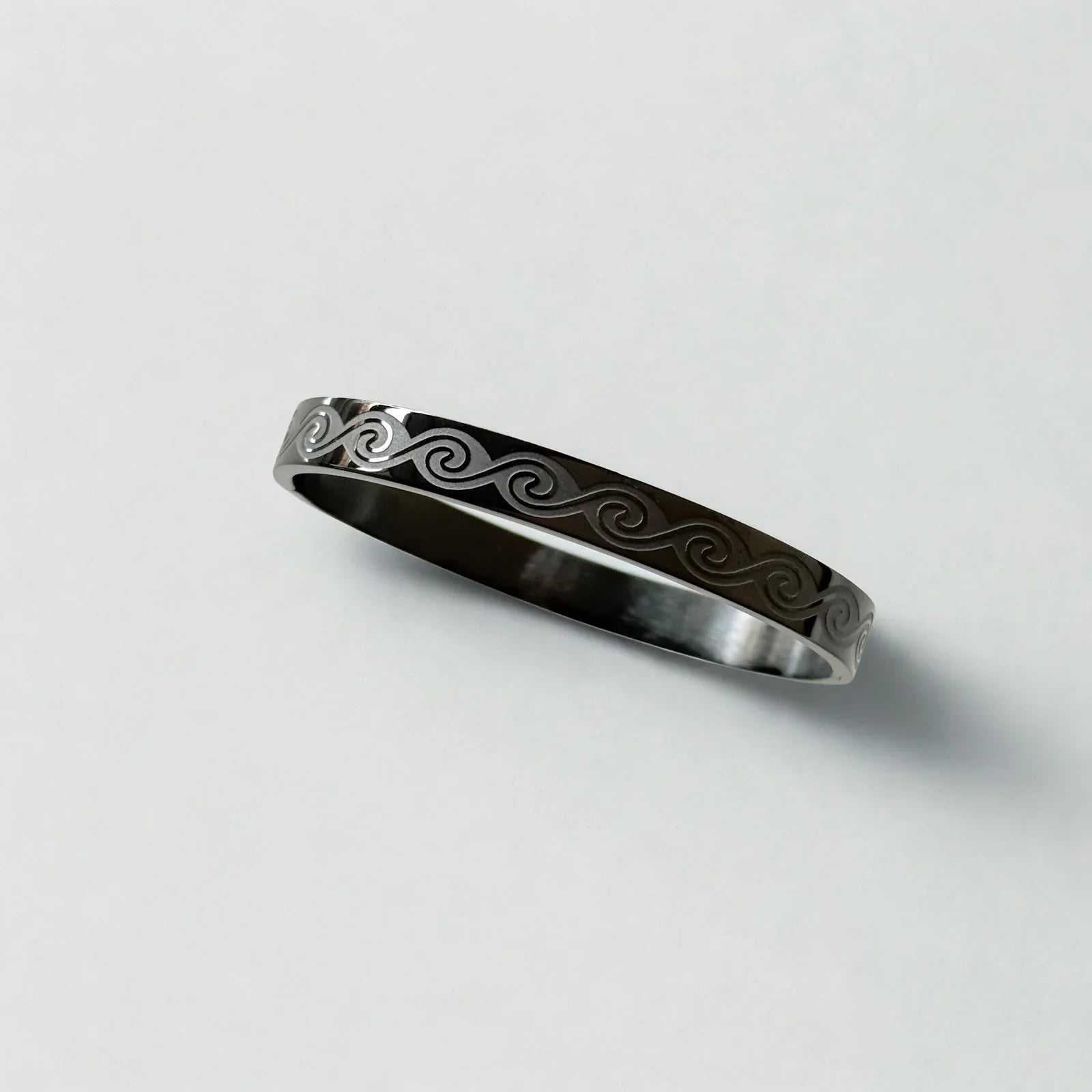 Men's Black Kada Bracelet - Thomas Kada | Galaxy Alpha