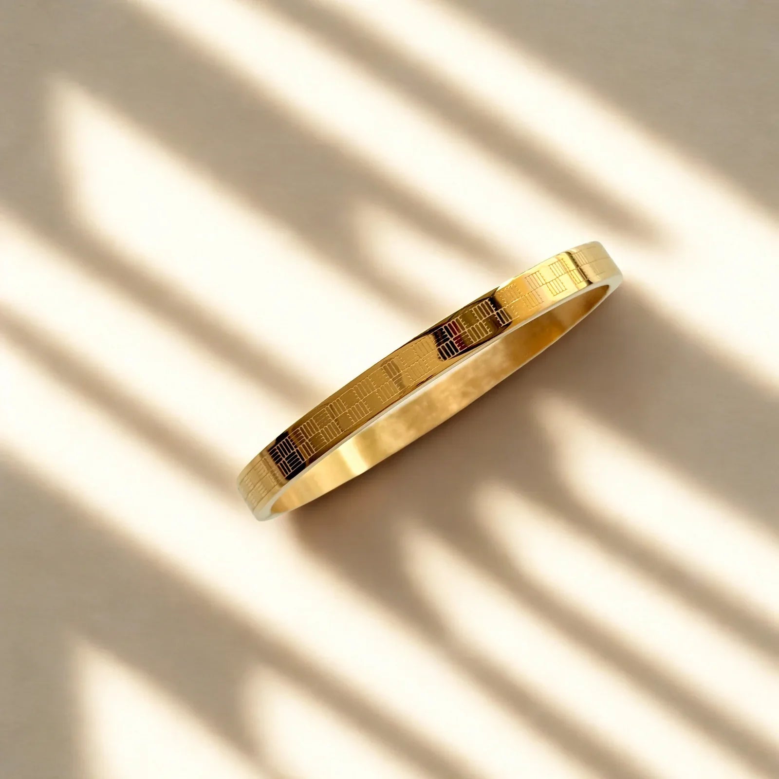Kada Bracelet for Men - Clay Kada Gold Silver | Galaxy Alpha