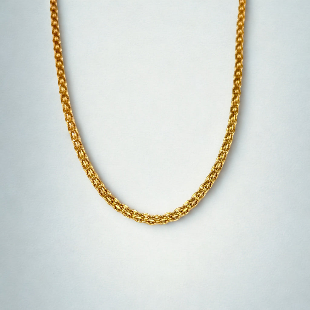 Gray Neck Chain