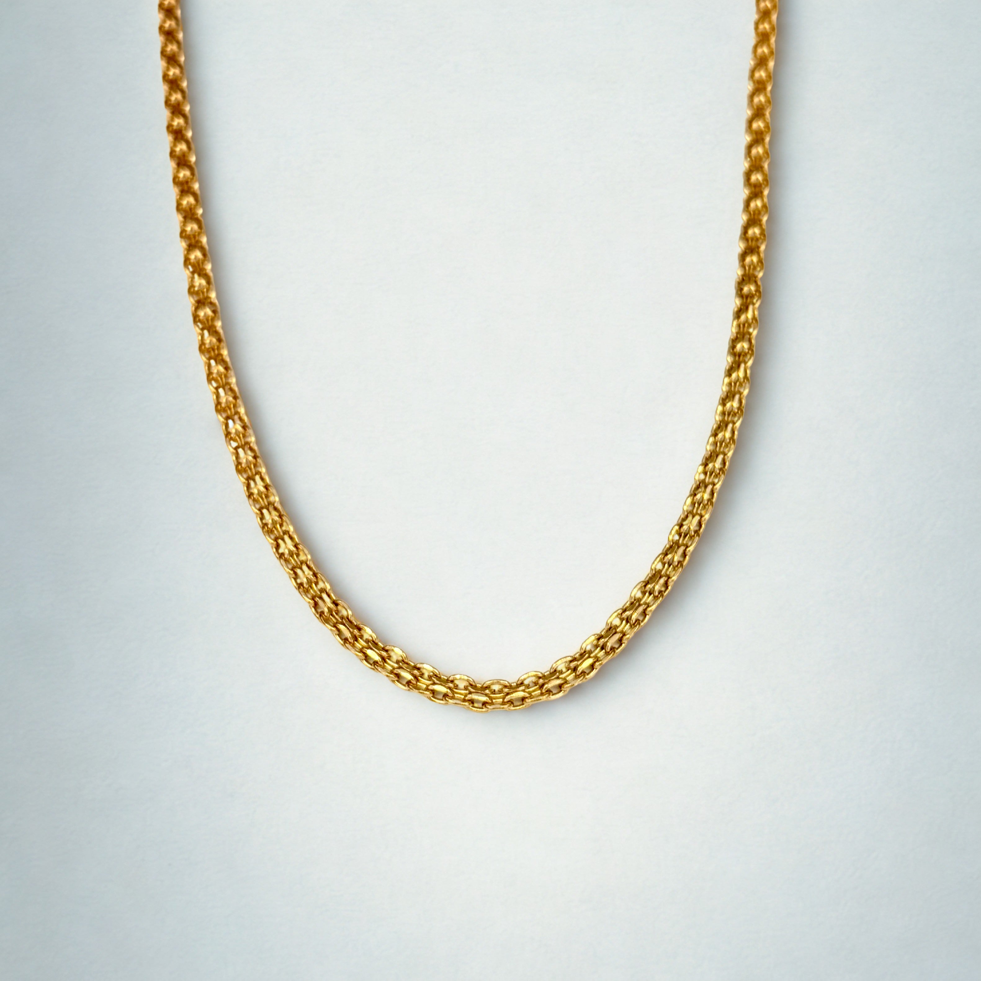 Gray Neck Chain