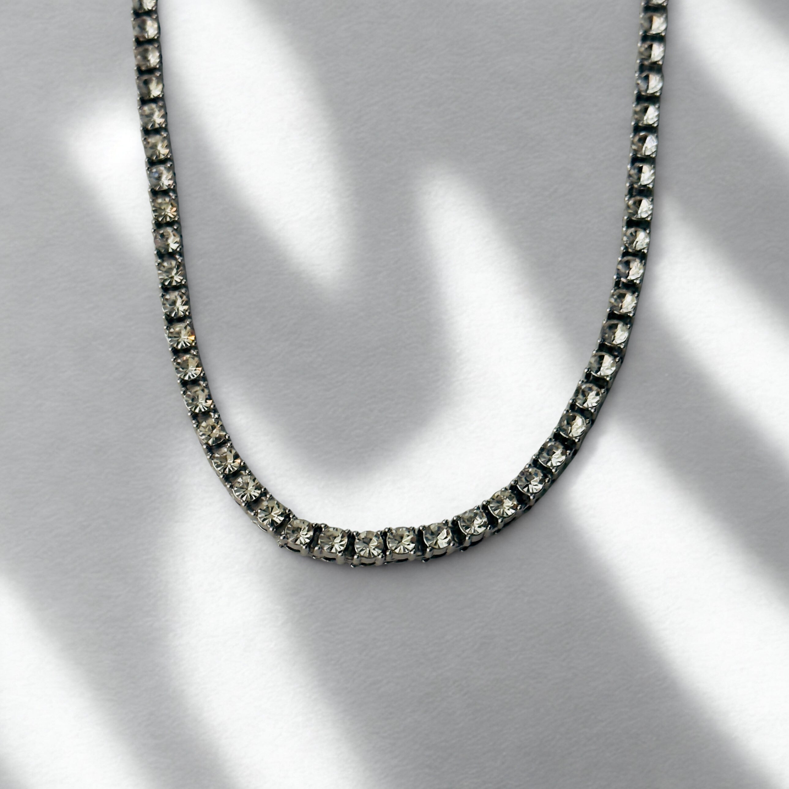Studded Diamond Neck Chain - For Men