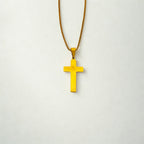 Subtle Cross Neck Chain - For Men