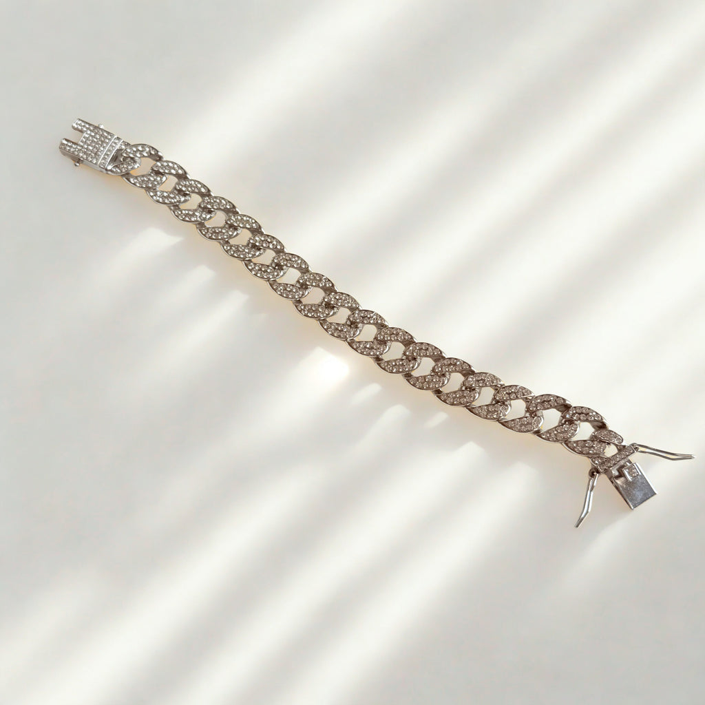Studded Diamond Bracelet - For Men