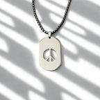 Peace Neck Chain - For Men