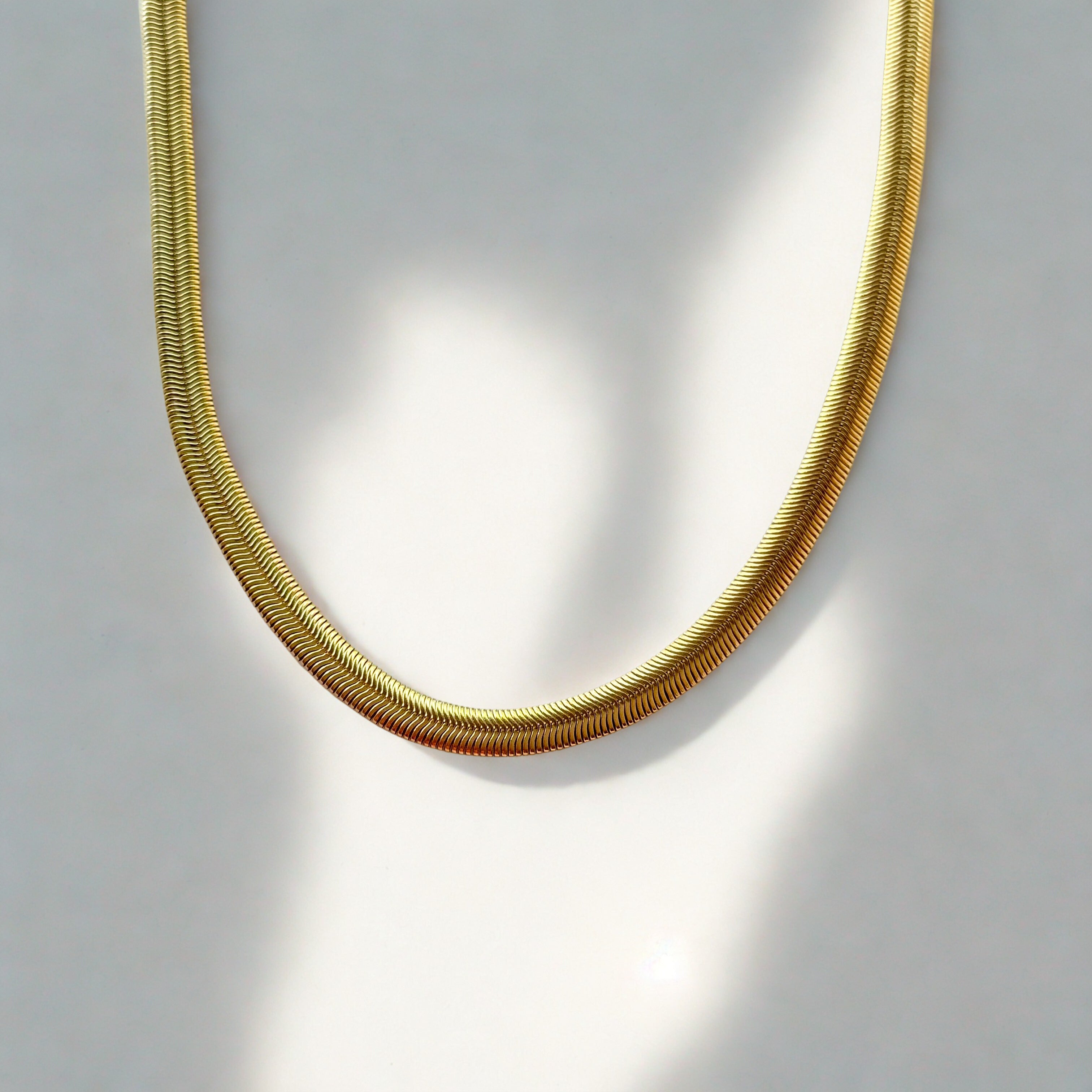 Thick Snake Neck Chain - For Men