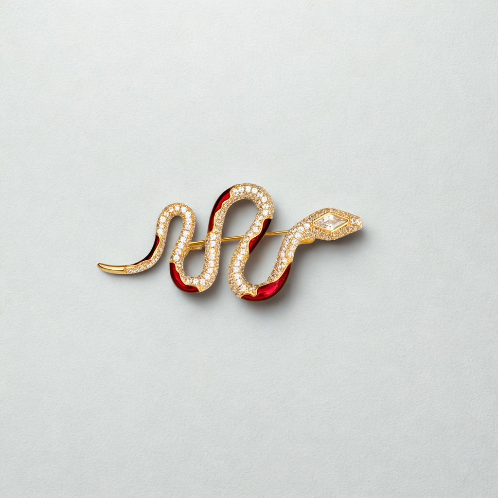Snake Brooch