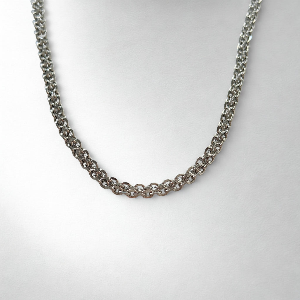 Gray Neck Chain - For Men