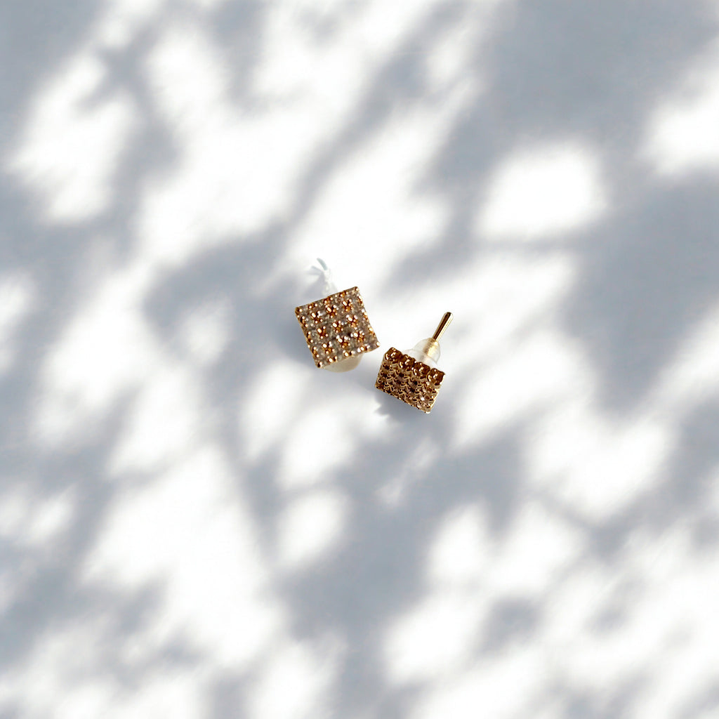 Studded Diamond Studs - For Men