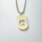 Peace Neck Chain - For Men