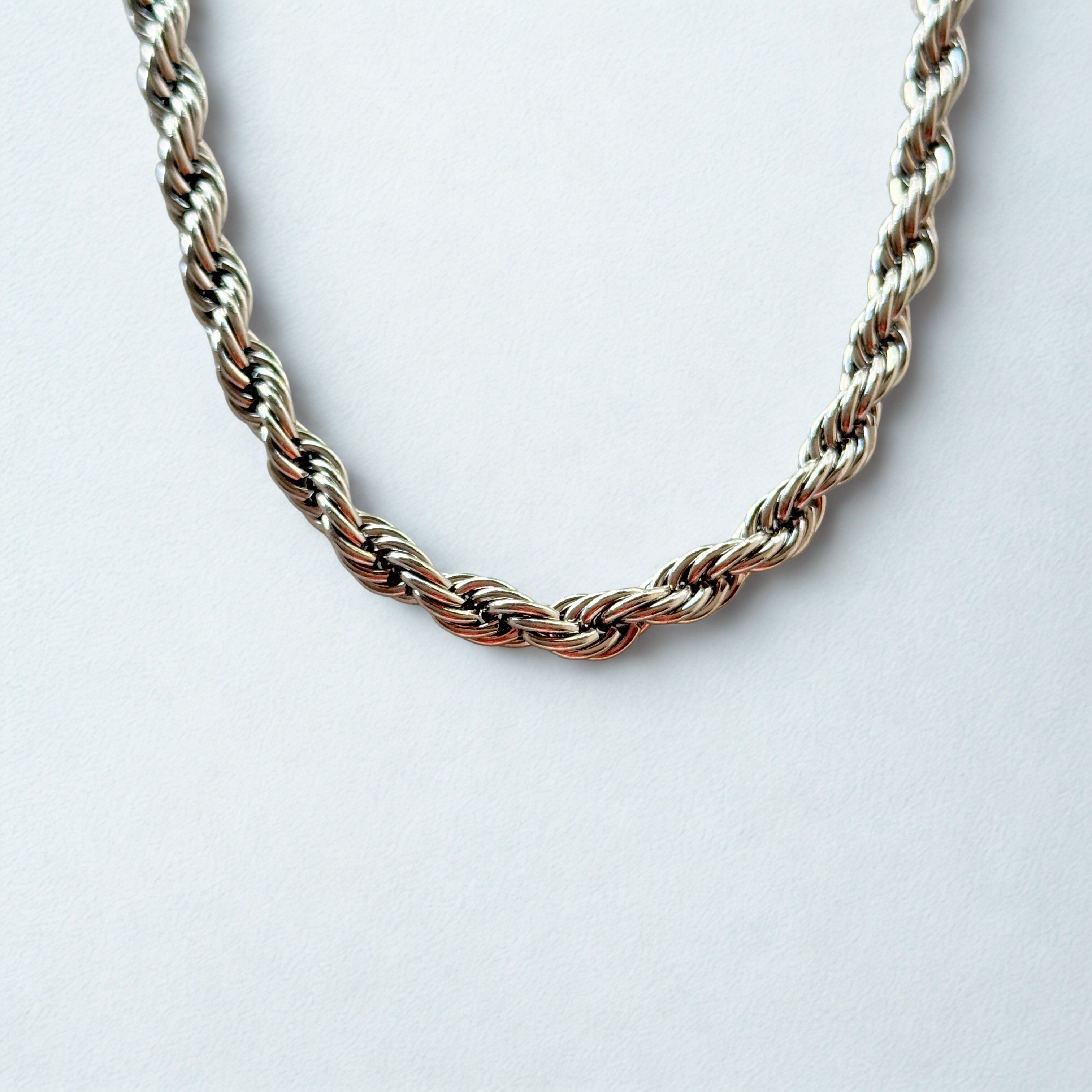 Thick Rope Neck Chain - For Men