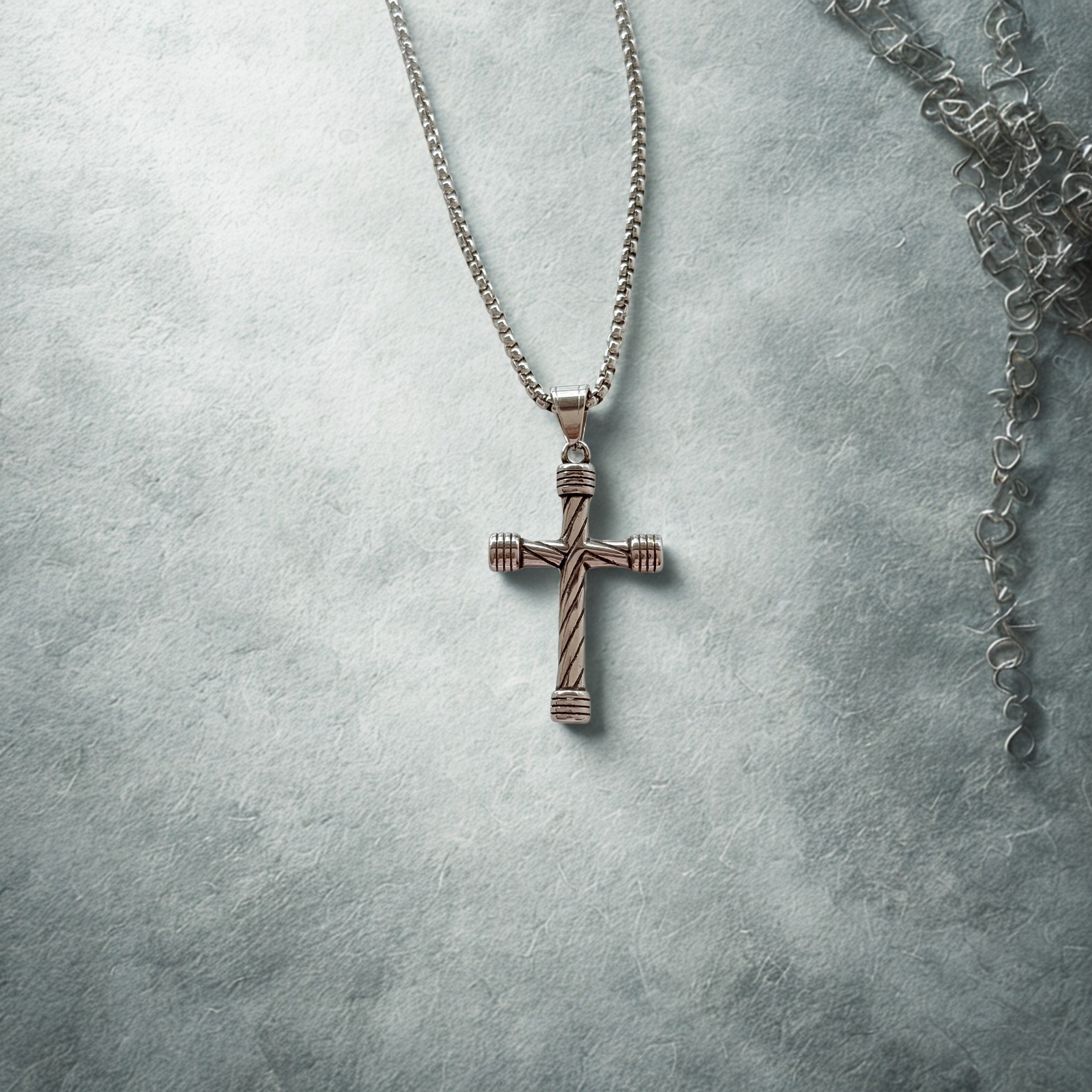 Classic Cross Neck Chain - For Men