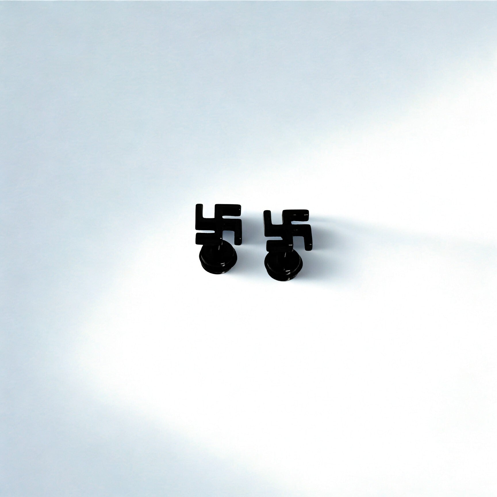 Swastika Studs - For Men