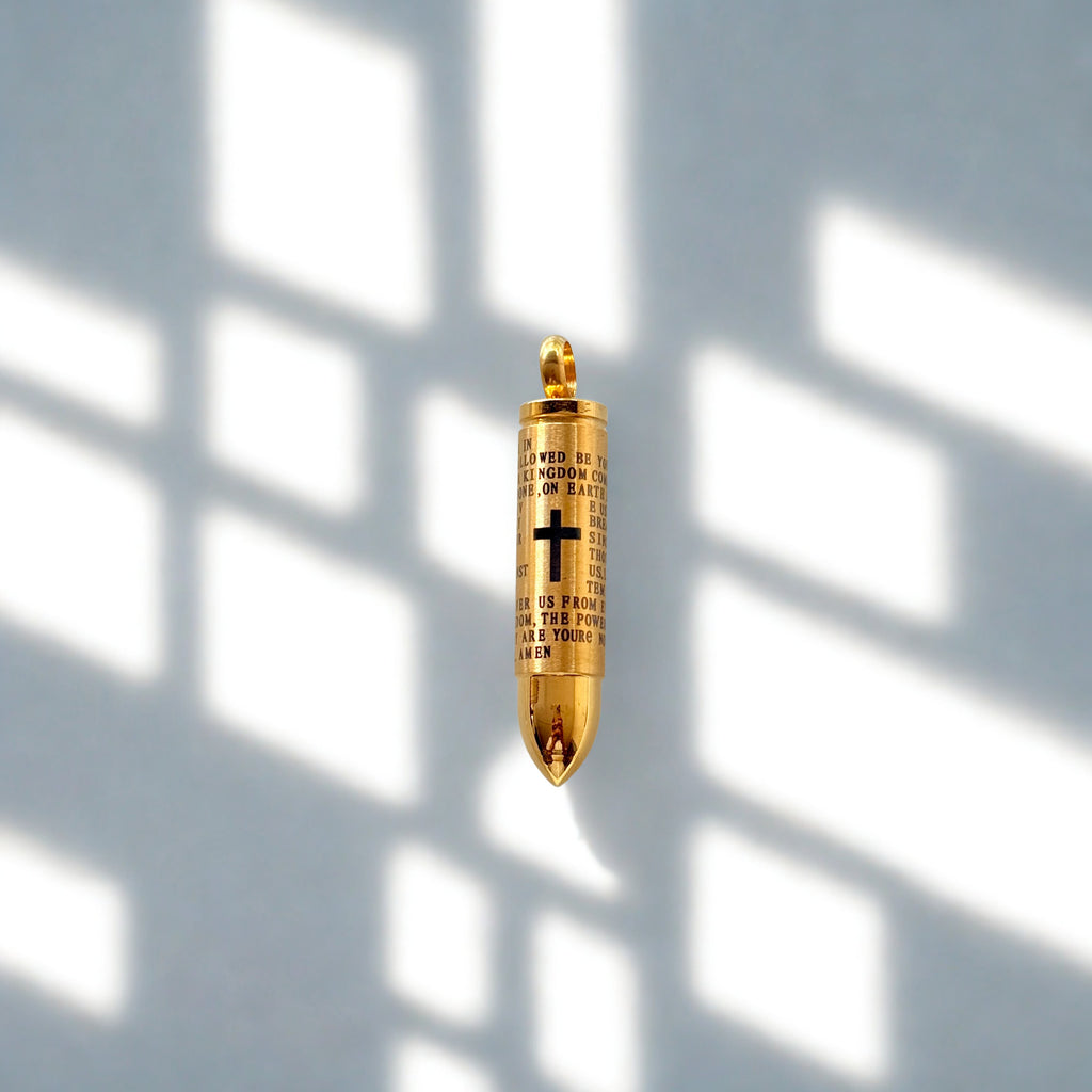 Cross Bullet Pendant - For Men
