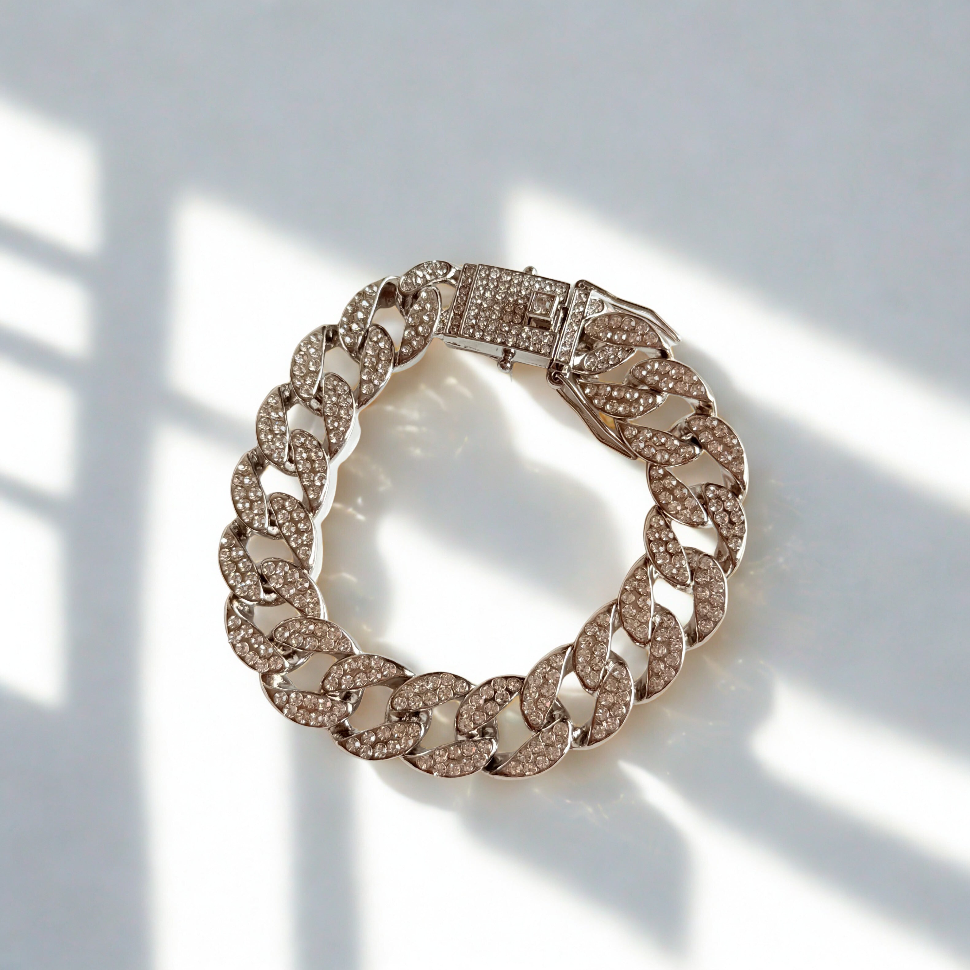 Studded Diamond Bracelet - For Men