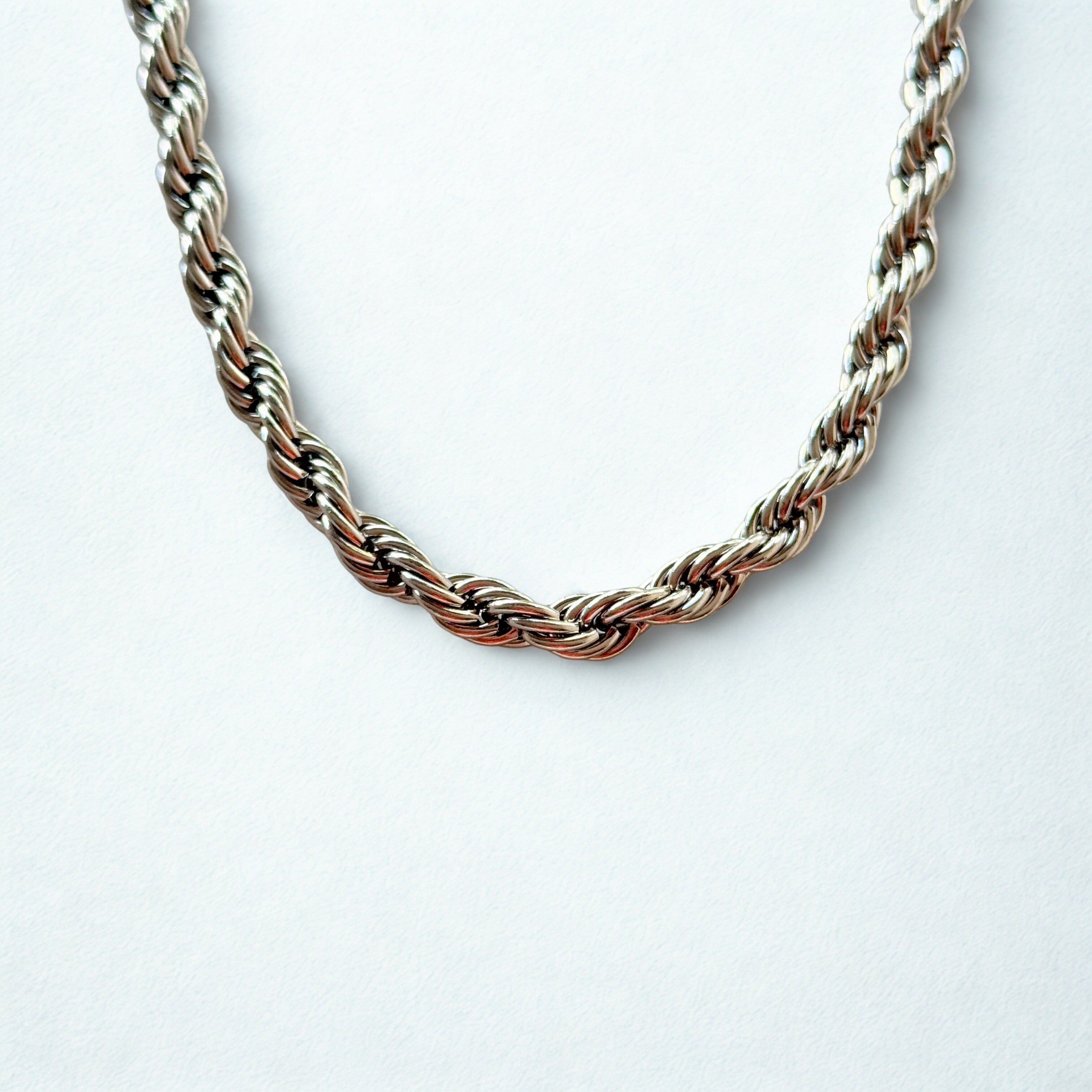 Thick Rope Neck Chain - For Men