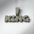King Studded Pendant