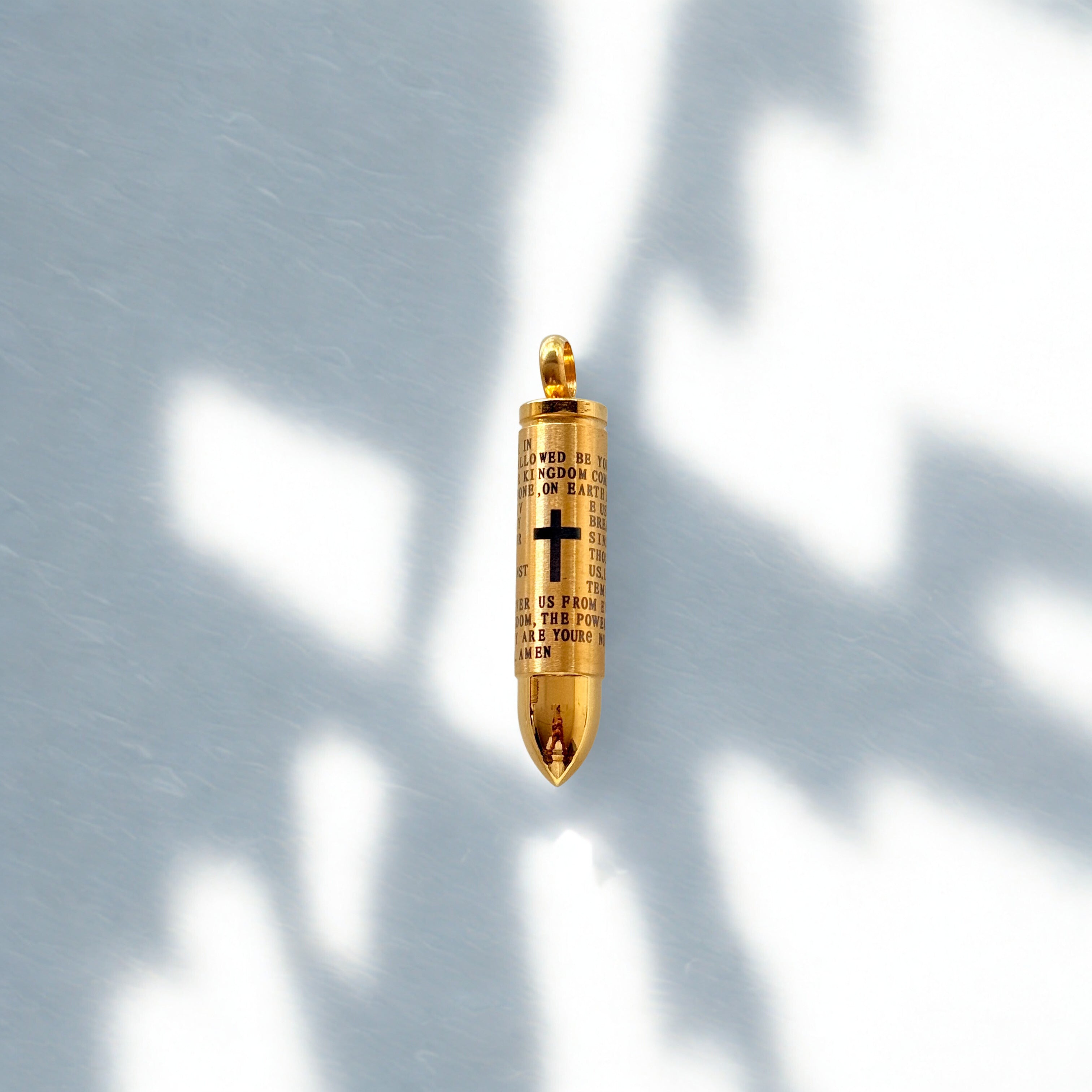 Cross Bullet Pendant - For Men