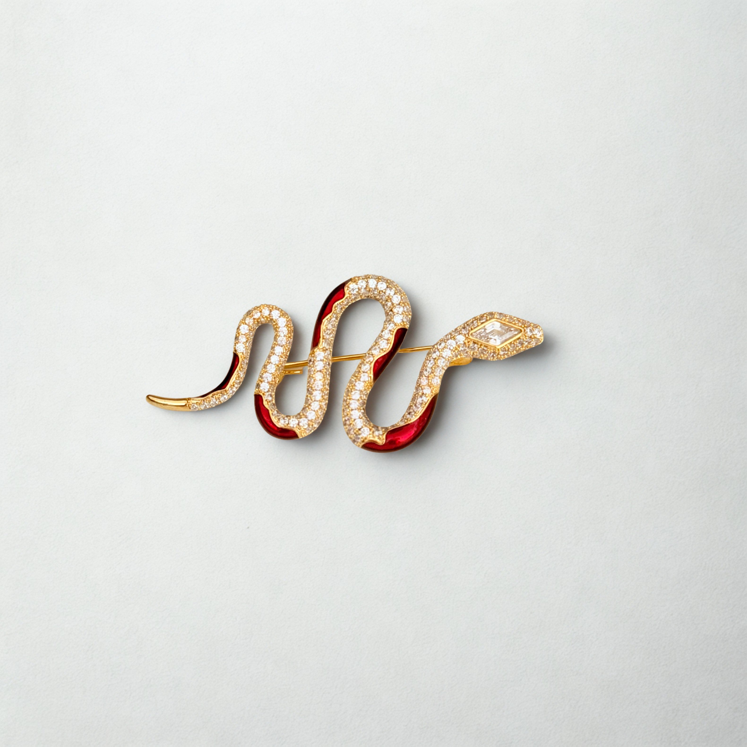 Snake Brooch