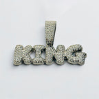 King Studded Pendant - For Men
