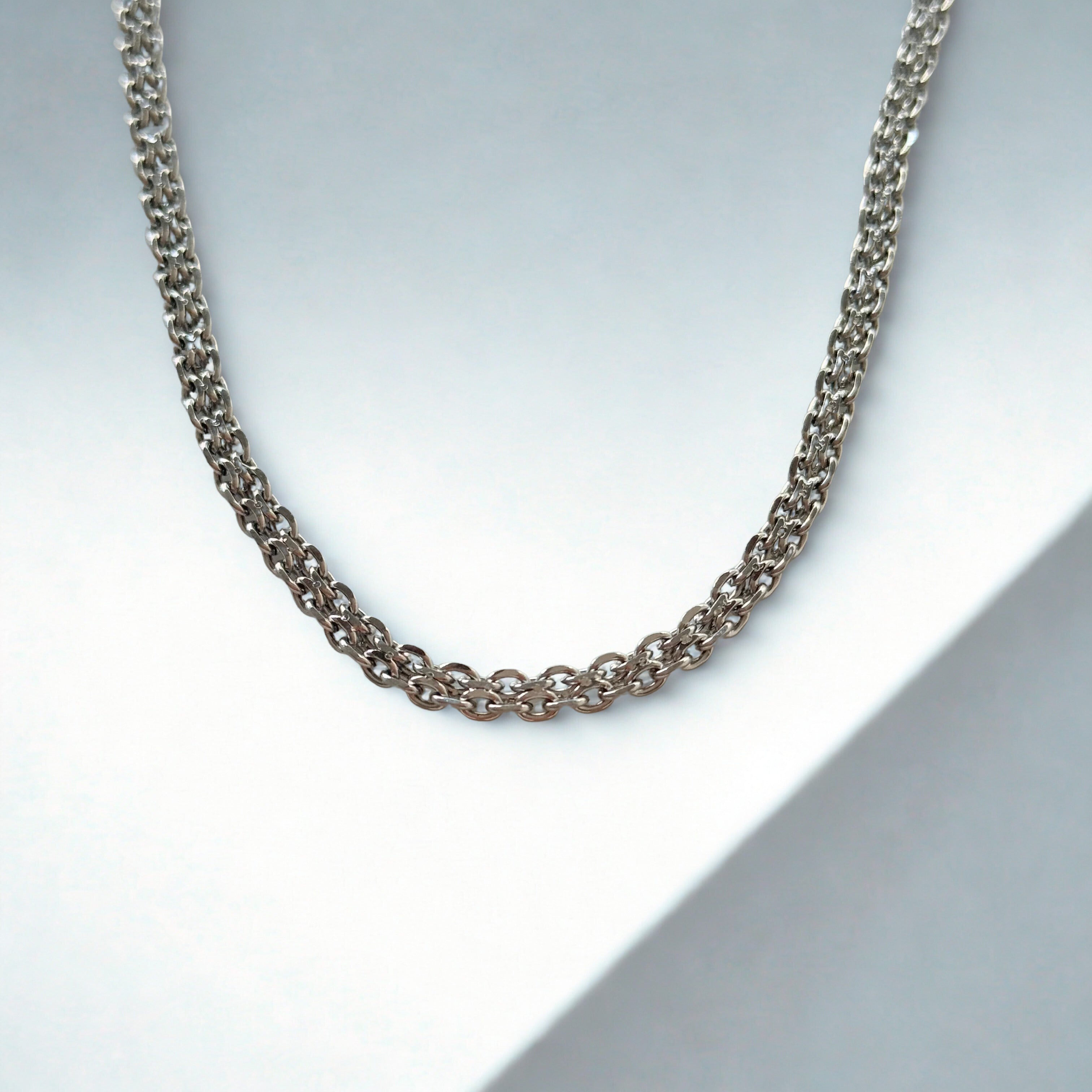 Gray Neck Chain - For Men