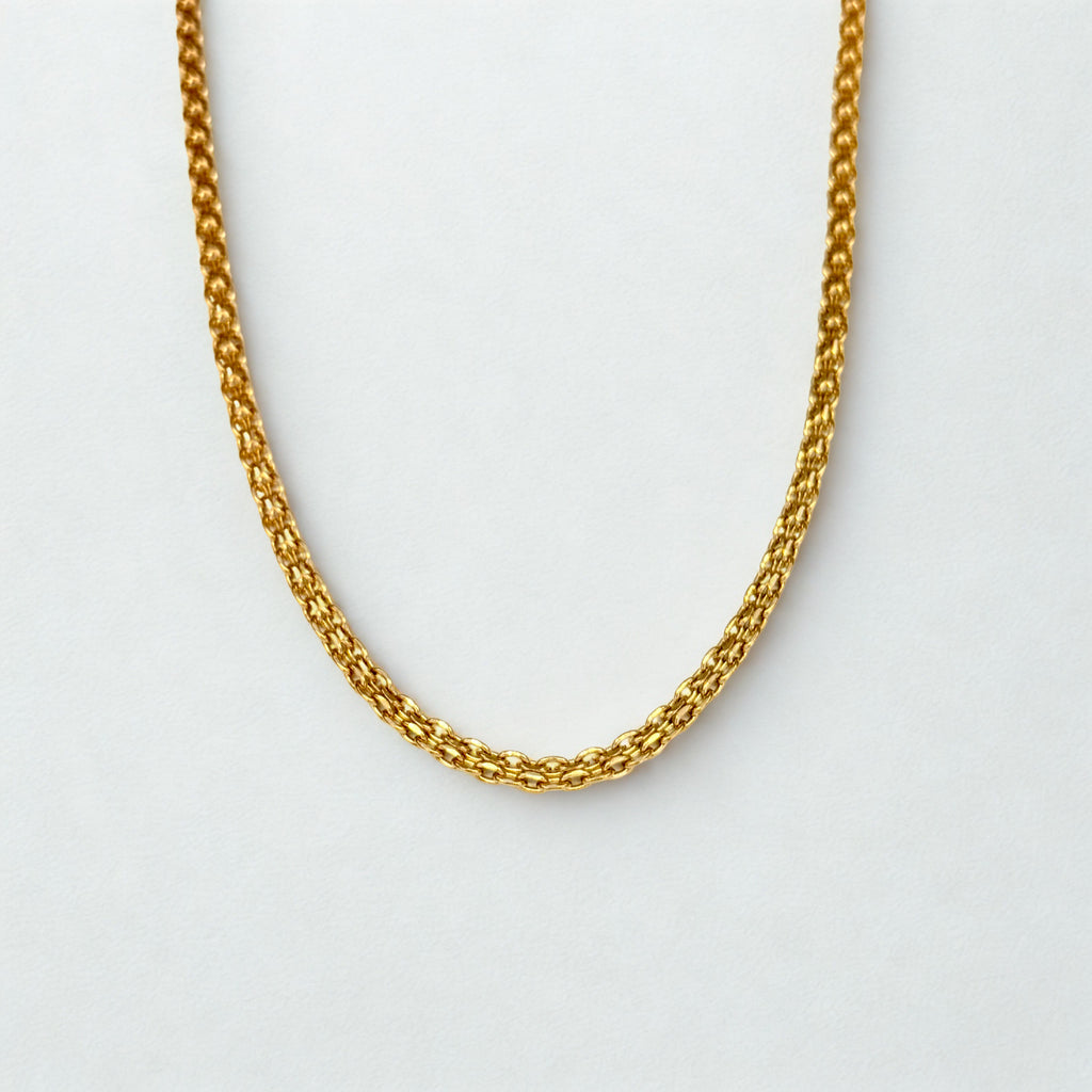Gray Neck Chain