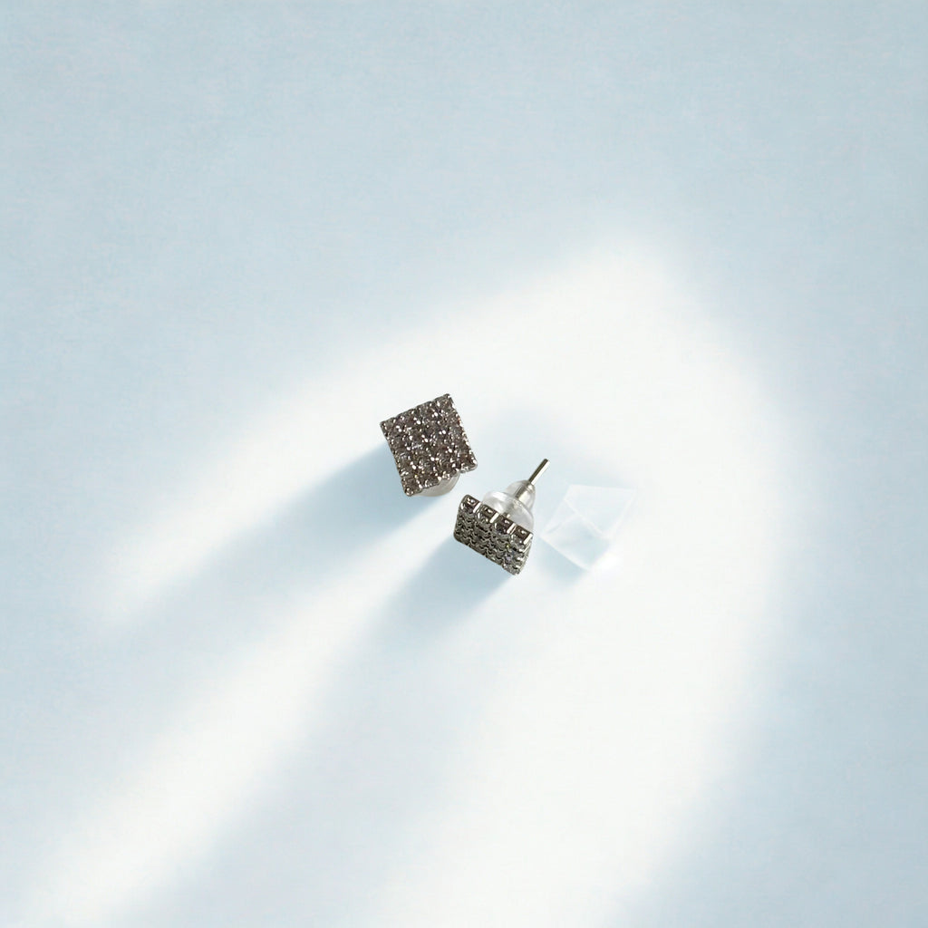 Studded Diamond Studs - For Men