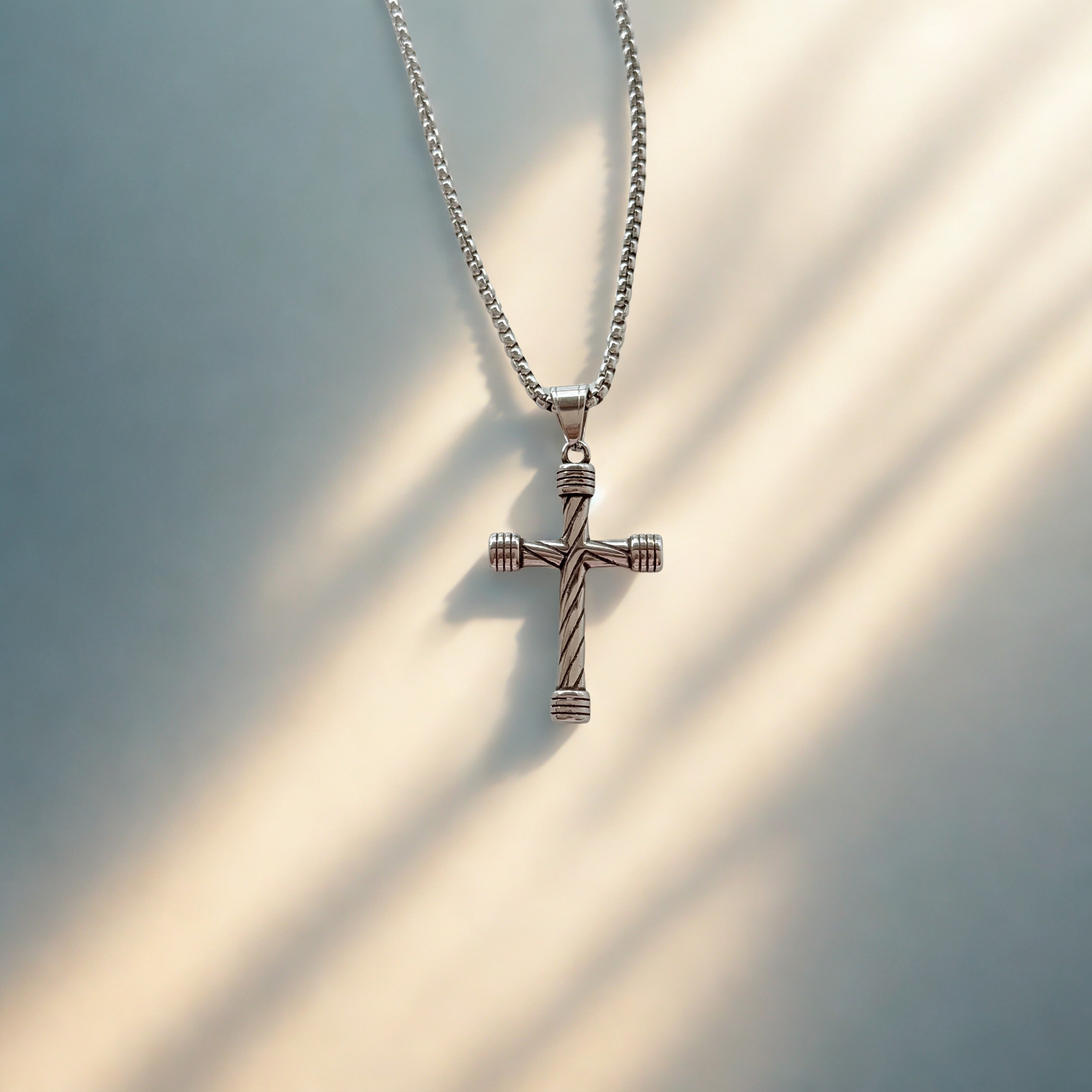 Classic Cross Neck Chain - For Men